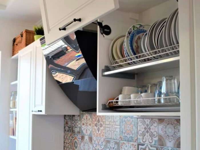 дизайн параллельной кухни